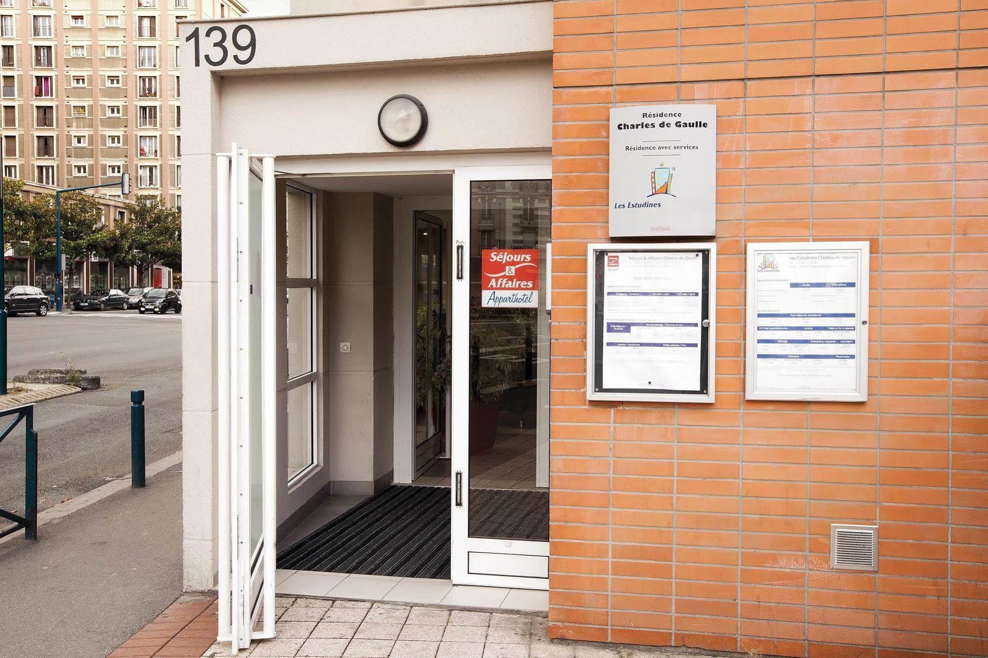 Séjours&Affaires Pantin Charles De Gaulle Exterior foto